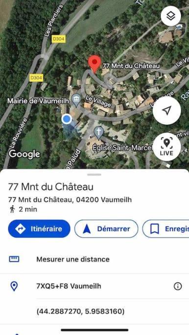 Gite De Charme Le Val Mellis Classe 3 Etoiles Dans La Douceur Provencale Vaumeilh 外观 照片
